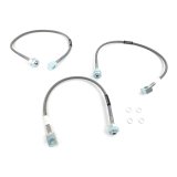 Russell Performance 74-77 GM K-10/K-20 P/U-Blazer/ Suburban with 4in lift Brake Line Kit thumbnail 1