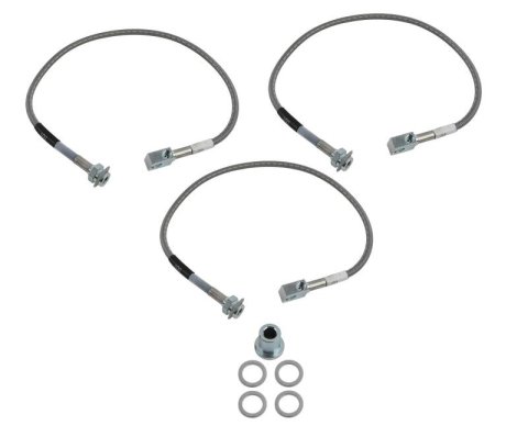 Russell Performance 82-86 Jeep CJ5/CJ7/CJ8 with 4in lift Brake Line Kit thumbnail 2
