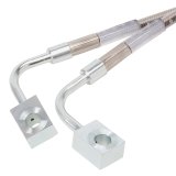 Russell Performance 07-08 Jeep Wrangler JK with 4in Lift Brake Line Kit thumbnail 6