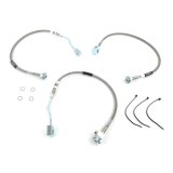 Russell Performance 90-96 Ford F-150 4WD with 4in lift Brake Line Kit thumbnail 2