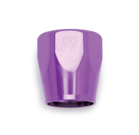 Russell Performance 2-Piece -6 AN Anodized Full Flow Swivel Hose End Sockets (Qty 2) - Purple thumbnail 2