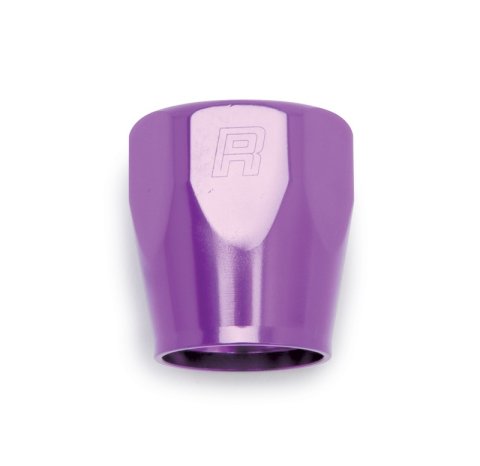 Russell Performance 2-Piece -6 AN Anodized Full Flow Swivel Hose End Sockets (Qty 2) - Purple thumbnail 4