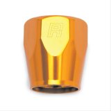 Russell Performance 2-Piece -8 AN Anodized Full Flow Swivel Hose End Sockets (Qty 2) - Orange thumbnail 1