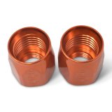 Russell Performance 2-Piece -10 AN Anodized Full Flow Swivel Hose End Sockets (Qty 2) - Orange thumbnail 6