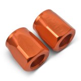 Russell Performance 2-Piece -10 AN Anodized Full Flow Swivel Hose End Sockets (Qty 2) - Orange thumbnail 7