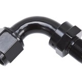 Russell Performance -8 AN 90 Degree Hose End Without Socket - Black thumbnail 3