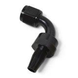 Russell Performance -6 AN 90 Degree Hose End Without Socket - Black thumbnail 5
