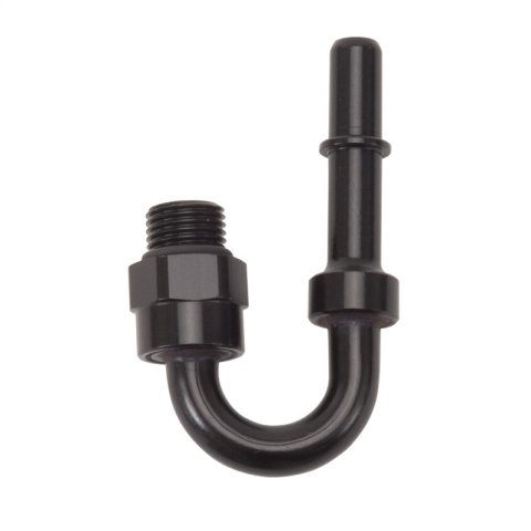 Russell Performance Adapter Fitting 3/8in SAE Quick Disconnect 180 DEG - Blk thumbnail 3