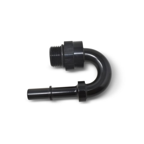 Russell Performance Adapter Fitting 3/8in SAE Quick Disconnect 180 DEG - Blk thumbnail 4