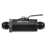 Russell Performance Shutoff Valve -10 AN Male Black Finish thumbnail 2