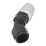 Russell Performance -16 AN Silver/Black 45 Degree Full Flow Hose End thumbnail 5