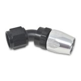 Russell Performance -16 AN Silver/Black 45 Degree Full Flow Hose End thumbnail 6