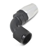 Russell Performance -16 AN Silver/Black 90 Degree Full Flow Hose End thumbnail 7