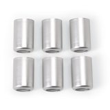 Russell Performance -6 AN Stainless Steel Crimp Collars (O.D. 0.600) (6 Per Pack) thumbnail 7
