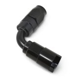 Russell Performance 3/8in SAE Quick Disc Female to -6 Hose Black 90 Degree Hose End thumbnail 5