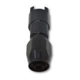 Russell Performance 5/16in SAE Quick Disc Female to -6 Hose Black Straight Degree Hose End thumbnail 6