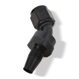 Russell Performance -6 AN 45 Degree Hose End Without Socket - Polished and Black thumbnail 6