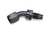 Russell Performance -6 AN 45 Degree Hose End Without Socket - Polished and Black thumbnail 9