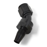 Russell Performance -8 AN 45 Degree Hose End Without Socket - Polished and Black thumbnail 6
