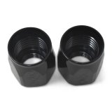 Russell Performance 2-Piece -6 AN Full Flow Swivel Hose End Sockets (Qty 2) - Polished and Black thumbnail 6