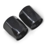 Russell Performance 2-Piece -8 AN Full Flow Swivel Hose End Sockets (Qty 2) - Polished and Black thumbnail 7
