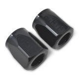 Russell Performance 2-Piece -10 AN Full Flow Swivel Hose End Sockets (Qty 2) - Polished and Black thumbnail 5