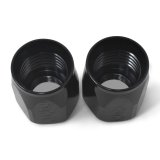 Russell Performance 2-Piece -10 AN Full Flow Swivel Hose End Sockets (Qty 2) - Polished and Black thumbnail 7