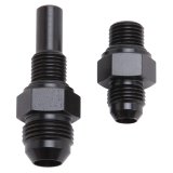 Russell Performance -8 AN to 4L80 Transmission Ports Adapter Fittings (Qty 2) - Black Zinc thumbnail 3