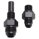 Russell Performance -8 AN to 4L80 Transmission Ports Adapter Fittings (Qty 2) - Black Zinc thumbnail 5