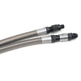 Russell Performance -8 AN to 4L80 Transmission Ports Adapter Fittings (Qty 2) - Black Zinc thumbnail 7