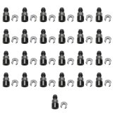 Russell Performance -6 AN Male to 3/8in SAE Quick-Disc Female EFI Adapter Fitting(Bulk Qty 25)-Black thumbnail 3