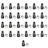 Russell Performance -6 AN Male to 3/8in SAE Quick-Disc Female EFI Adapter Fitting(Bulk Qty 25)-Black thumbnail 4