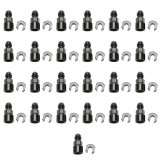 Russell Performance -6 AN Male to 3/8in SAE Quick-Disc Female EFI Adapter Fitting(Bulk Qty 25)-Black thumbnail 5