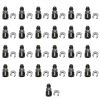 Russell Performance -6 AN Male to 3/8in SAE Quick-Disc Female EFI Adapter Fitting(Bulk Qty 25)-Black thumbnail 8