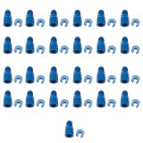 Russell Performance -6 AN Male to 3/8in SAE Quick-Disc Female EFI Adapter Fitting(Bulk Qty 25)-Blue thumbnail 5