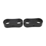 Russell Hose Separator For -10 Braided Hose - Black Anodize (2 Pack) thumbnail 4