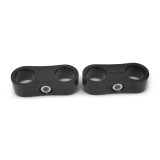 Russell Hose Separator For -10 Braided Hose - Black Anodize (2 Pack) thumbnail 5