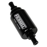 Russell 5/16 Male To 5/16 Male Barbed Fuel Check Valve - Black Anodized thumbnail 1