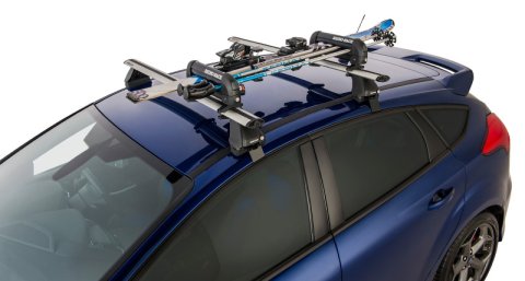 Rhino-Rack Universal Ski Carrier - Fits 2 Pairs of Skis - Black thumbnail 2