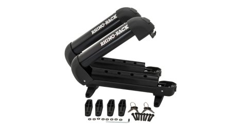 Rhino-Rack Universal Ski Carrier - Fits 2 Pairs of Skis - Black thumbnail 5