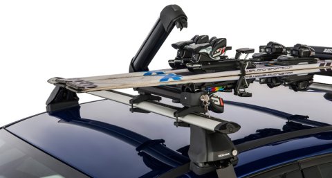 Rhino-Rack Universal Ski Carrier - Fits 2 Pairs of Skis - Black thumbnail 6