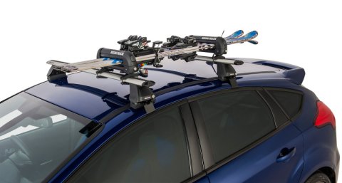 Rhino-Rack Universal Ski Carrier - Fits 2 Pairs of Skis - Black thumbnail 7