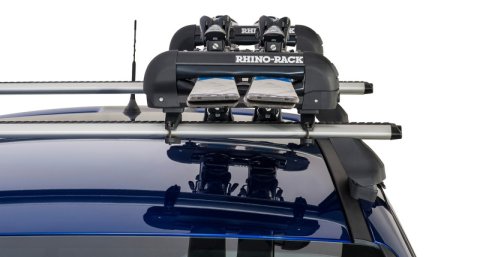 Rhino-Rack Universal Ski Carrier - Fits 2 Pairs of Skis - Black thumbnail 8