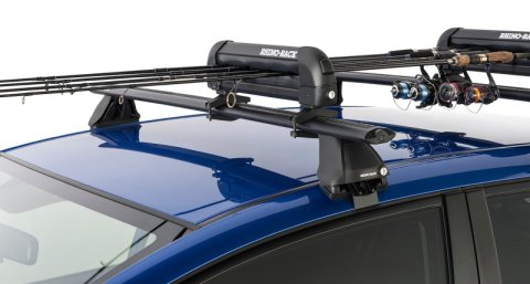 Rhino-Rack Universal Ski/Snowboard Carrier - Fits 3 Pairs of Skis or 2 Snowboards - Black thumbnail 4