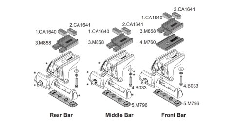 Rhino-Rack Pioneer Leg Height Spacer for RLT600 Legs thumbnail 2