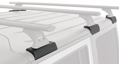 Rhino-Rack 07-18 Jeep Wrangler JK 4 Door 3 Base Backbone Mounting System thumbnail 3