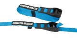 Rhino-Rack Rapid Tie Down Straps w/Buckle Protector - 5.5m/18ft - Pair - Blue thumbnail 2