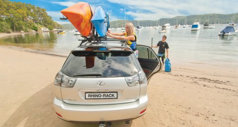Rhino-Rack 03-09 Toyota Land Cruiser Prado J120 3 Base Backbone Mounting System