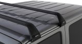 Rhino-Rack 07-22 Jeep Wrangler JK/JL 2 Door Hard Top Vortex SG 2 Bar Roof Rack - Black thumbnail 1