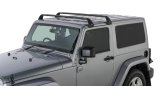 Rhino-Rack 07-22 Jeep Wrangler JK/JL 2 Door Hard Top Vortex SG 2 Bar Roof Rack - Black thumbnail 6